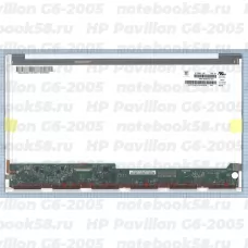 Матрица для ноутбука HP Pavilion G6-2005 (1366x768 HD) TN, 40pin, Глянцевая