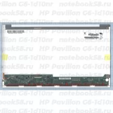 Матрица для ноутбука HP Pavilion G6-1d10nr (1366x768 HD) TN, 40pin, Глянцевая