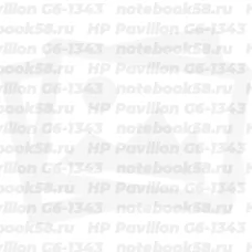 Матрица для ноутбука HP Pavilion G6-1343 (1366x768 HD) TN, 40pin, Глянцевая