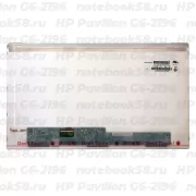 Матрица для ноутбука HP Pavilion G6-2196 (1366x768 HD) TN, 40pin, Матовая