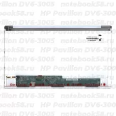 Матрица для ноутбука HP Pavilion DV6-3005 (1366x768 HD) TN, 40pin, Глянцевая