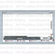 Матрица для ноутбука HP Pavilion DV6-3023nr (1366x768 HD) TN, 40pin, Глянцевая