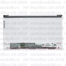 Матрица для ноутбука HP Pavilion G6-2019 (1366x768 HD) TN, 40pin, Матовая