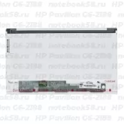 Матрица для ноутбука HP Pavilion G6-2188 (1366x768 HD) TN, 40pin, Матовая