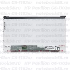 Матрица для ноутбука HP Pavilion G6-1102er (1366x768 HD) TN, 40pin, Матовая