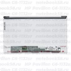 Матрица для ноутбука HP Pavilion G6-1132sr (1366x768 HD) TN, 40pin, Матовая