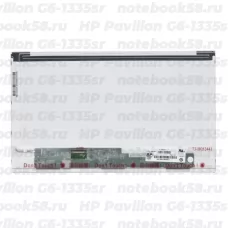 Матрица для ноутбука HP Pavilion G6-1335sr (1366x768 HD) TN, 40pin, Матовая