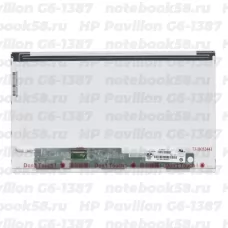 Матрица для ноутбука HP Pavilion G6-1387 (1366x768 HD) TN, 40pin, Матовая