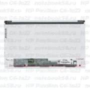 Матрица для ноутбука HP Pavilion G6-1a22 (1366x768 HD) TN, 40pin, Матовая