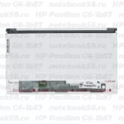 Матрица для ноутбука HP Pavilion G6-1b87 (1366x768 HD) TN, 40pin, Матовая