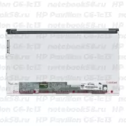 Матрица для ноутбука HP Pavilion G6-1c13 (1366x768 HD) TN, 40pin, Матовая