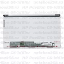 Матрица для ноутбука HP Pavilion G6-1d61nr (1366x768 HD) TN, 40pin, Матовая