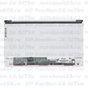 Матрица для ноутбука HP Pavilion G6-1d71nr (1366x768 HD) TN, 40pin, Матовая