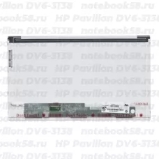 Матрица для ноутбука HP Pavilion DV6-3138 (1366x768 HD) TN, 40pin, Матовая