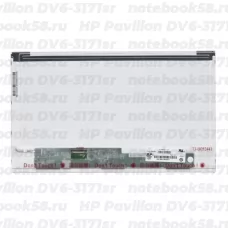 Матрица для ноутбука HP Pavilion DV6-3171sr (1366x768 HD) TN, 40pin, Матовая