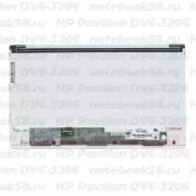 Матрица для ноутбука HP Pavilion DV6-3206 (1366x768 HD) TN, 40pin, Матовая