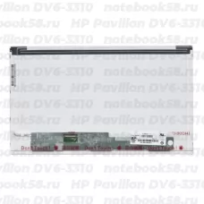 Матрица для ноутбука HP Pavilion DV6-3310 (1366x768 HD) TN, 40pin, Матовая