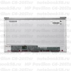 Матрица для ноутбука HP Pavilion G6-2051sr (1366x768 HD) TN, 40pin, Глянцевая