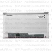 Матрица для ноутбука HP Pavilion G6-2056er (1366x768 HD) TN, 40pin, Глянцевая
