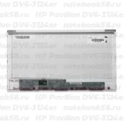 Матрица для ноутбука HP Pavilion DV6-3124er (1366x768 HD) TN, 40pin, Глянцевая