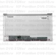 Матрица для ноутбука HP Pavilion DV6-3126er (1366x768 HD) TN, 40pin, Глянцевая