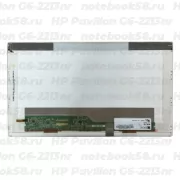 Матрица для ноутбука HP Pavilion G6-2213nr (1366x768 HD) TN, 40pin, Глянцевая