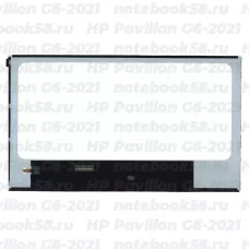 Матрица для ноутбука HP Pavilion G6-2021 (1366x768 HD) TN, 40pin, Глянцевая