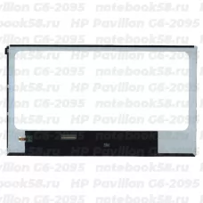 Матрица для ноутбука HP Pavilion G6-2095 (1366x768 HD) TN, 40pin, Глянцевая