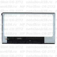 Матрица для ноутбука HP Pavilion G6-2172 (1366x768 HD) TN, 40pin, Глянцевая