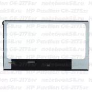 Матрица для ноутбука HP Pavilion G6-2175sr (1366x768 HD) TN, 40pin, Глянцевая