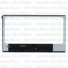 Матрица для ноутбука HP Pavilion G6-2310er (1366x768 HD) TN, 40pin, Глянцевая