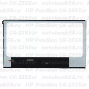 Матрица для ноутбука HP Pavilion G6-2355sr (1366x768 HD) TN, 40pin, Глянцевая