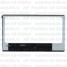 Матрица для ноутбука HP Pavilion G6-1205er (1366x768 HD) TN, 40pin, Глянцевая