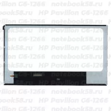 Матрица для ноутбука HP Pavilion G6-1266 (1366x768 HD) TN, 40pin, Глянцевая