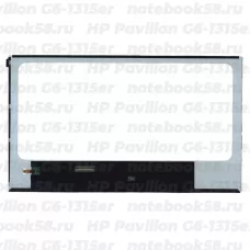 Матрица для ноутбука HP Pavilion G6-1315er (1366x768 HD) TN, 40pin, Глянцевая