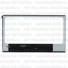 Матрица для ноутбука HP Pavilion G6-1323er (1366x768 HD) TN, 40pin, Глянцевая