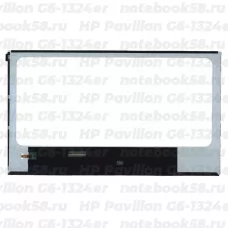 Матрица для ноутбука HP Pavilion G6-1324er (1366x768 HD) TN, 40pin, Глянцевая