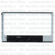 Матрица для ноутбука HP Pavilion G6-1355er (1366x768 HD) TN, 40pin, Глянцевая