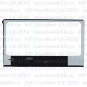 Матрица для ноутбука HP Pavilion G6-1392 (1366x768 HD) TN, 40pin, Глянцевая