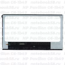 Матрица для ноутбука HP Pavilion G6-1b49 (1366x768 HD) TN, 40pin, Глянцевая