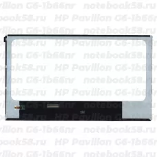 Матрица для ноутбука HP Pavilion G6-1b66nr (1366x768 HD) TN, 40pin, Глянцевая