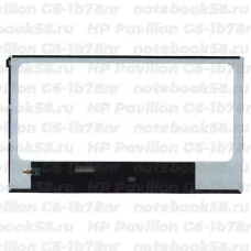 Матрица для ноутбука HP Pavilion G6-1b78nr (1366x768 HD) TN, 40pin, Глянцевая