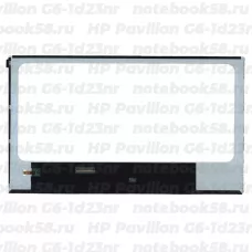 Матрица для ноутбука HP Pavilion G6-1d23nr (1366x768 HD) TN, 40pin, Глянцевая