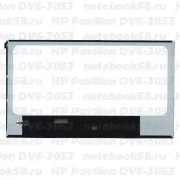 Матрица для ноутбука HP Pavilion DV6-3053 (1366x768 HD) TN, 40pin, Глянцевая