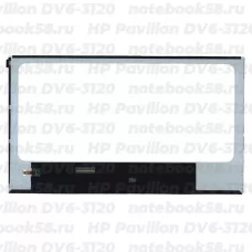 Матрица для ноутбука HP Pavilion DV6-3120 (1366x768 HD) TN, 40pin, Глянцевая