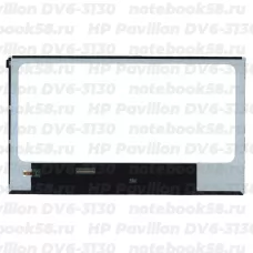 Матрица для ноутбука HP Pavilion DV6-3130 (1366x768 HD) TN, 40pin, Глянцевая