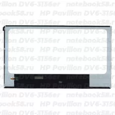 Матрица для ноутбука HP Pavilion DV6-3156er (1366x768 HD) TN, 40pin, Глянцевая