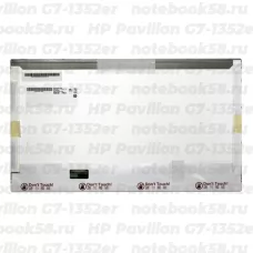 Матрица для ноутбука HP Pavilion G7-1352er (1600x900 HD+) TN, 40pin, Матовая