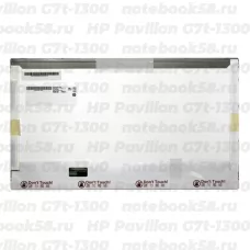 Матрица для ноутбука HP Pavilion G7t-1300 (1600x900 HD+) TN, 40pin, Матовая