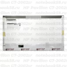 Матрица для ноутбука HP Pavilion G7-2002sr (1600x900 HD+) TN, 40pin, Матовая